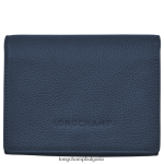 военноморски флот мъже le foulonne портфейл кожени изделия Longchamp 6084PZ601