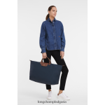военноморски флот мъже le pliage оригинална чанта за пътуване чанти Longchamp 6084PZ815 - Image 2