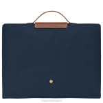 военноморски флот мъже le pliage оригинално куфарче чанти Longchamp 6084PZ488 - Image 4