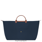 военноморски флот мъже le pliage оригинална чанта за пътуване чанти Longchamp 6084PZ815 - Image 4