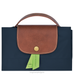 военноморски флот мъже le pliage оригинално куфарче чанти Longchamp 6084PZ488 - Image 5
