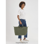 гора Жени зелена пътна чанта le pliage чанти Longchamp 6084PZ787 - Image 2