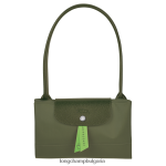 гора Жени зелена чанта le pliage чанти Longchamp 6084PZ403 - Image 4