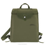 гора Жени le pliage зелена раница чанти Longchamp 6084PZ435