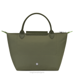 гора Жени le pliage зелена чанта чанти Longchamp 6084PZ187 - Image 4