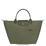 гора Жени le pliage зелена чанта чанти Longchamp 6084PZ193
