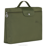 гора мъже зелена папка за документи le pliage чанти Longchamp 6084PZ493 - Image 3