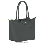 графит Жени зелена чанта le pliage чанти Longchamp 6084PZ411 - Image 3