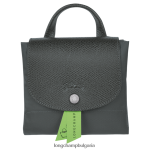 графит Жени le pliage зелена раница чанти Longchamp 6084PZ437 - Image 4