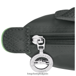 графит Жени le pliage зелена торбичка с дръжка кожени изделия Longchamp 6084PZ672 - Image 5