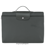 графит мъже зелена папка за документи le pliage чанти Longchamp 6084PZ495