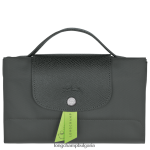 графит мъже зелена папка за документи le pliage чанти Longchamp 6084PZ495 - Image 4