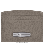 гургулицата Жени държач за карта Roseau кожени изделия Longchamp 6084PZ641