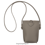 гургулицата Жени калъф за телефон roseau с дантела кожени изделия Longchamp 6084PZ688 - Image 4