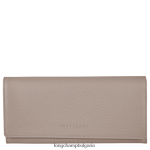 гургулицата Жени le foulonne континентален портфейл кожени изделия Longchamp 6084PZ606