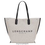 екрю Жени чанта Roseau чанти Longchamp 6084PZ381