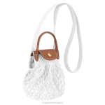 екрю Жени le pliage filet mesh bag кожени изделия Longchamp 6084PZ19 - Image 3