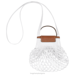 екрю Жени le pliage filet mesh bag кожени изделия Longchamp 6084PZ19 - Image 4
