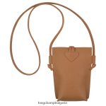 естествено Жени калъф за телефон roseau с дантела кожени изделия Longchamp 6084PZ684 - Image 4