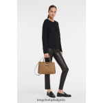 естествено Жени розова чанта чанти Longchamp 6084PZ104 - Image 2