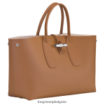 естествено Жени розова чанта чанти Longchamp 6084PZ110 - Image 3