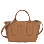 естествено Жени розова чанта чанти Longchamp 6084PZ31 - Image 4