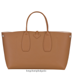 естествено Жени розова чанта чанти Longchamp 6084PZ110 - Image 4