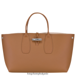 естествено Жени розова чанта чанти Longchamp 6084PZ110 - Image 5