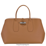 естествено Жени розова чанта чанти Longchamp 6084PZ110