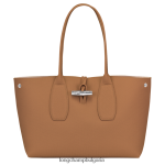 естествено Жени чанта Roseau чанти Longchamp 6084PZ369 - Image 5