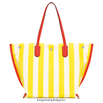 жълто/бяло Жени чанта Roseau Essential Tote чанти Longchamp 6084PZ364 - Image 4