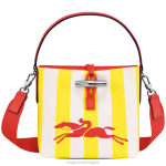 жълто/бяло Жени Roseau Essential Bucket bag чанти Longchamp 6084PZ245