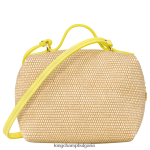 жълто Жени le panier pliage суета чанти Longchamp 6084PZ27 - Image 4