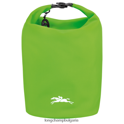 зелена светлина Жени торбичка за колекция le pliage кожени изделия Longchamp 6084PZ214