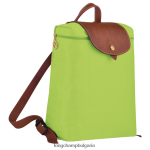 зелена светлина Жени le pliage оригинална раница чанти Longchamp 6084PZ442 - Image 2