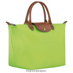 зелена светлина Жени le pliage оригинална чанта чанти Longchamp 6084PZ205 - Image 3