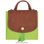 зелена светлина Жени le pliage оригинална раница чанти Longchamp 6084PZ442 - Image 5