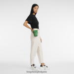 зелено Жени калъф за телефон epure с кожена дантела кожени изделия Longchamp 6084PZ709 - Image 2