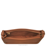 карамел Жени чанта за кръст le foulonne чанти Longchamp 6084PZ275 - Image 5