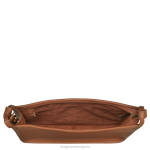 карамел Жени чанта за кръст le foulonne чанти Longchamp 6084PZ281 - Image 5