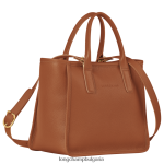 карамел Жени чанта le foulonne чанти Longchamp 6084PZ125 - Image 3