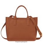 карамел Жени чанта le foulonne чанти Longchamp 6084PZ125 - Image 4