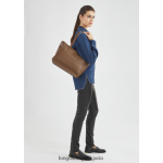 карамел Жени чанта le foulonne чанти Longchamp 6084PZ385 - Image 2