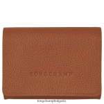 карамел Жени le foulonne кесия за монети кожени изделия Longchamp 6084PZ522