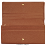 карамел Жени le foulonne континентален портфейл кожени изделия Longchamp 6084PZ604 - Image 2