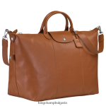 карамел Жени le foulonne пътна чанта чанти Longchamp 6084PZ829 - Image 3