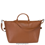 карамел Жени le foulonne пътна чанта чанти Longchamp 6084PZ829 - Image 4