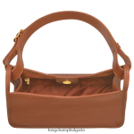 карамел Жени le foulonne скитник чанта чанти Longchamp 6084PZ389 - Image 5