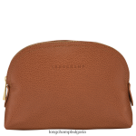 карамел Жени le foulonne торбичка кожени изделия Longchamp 6084PZ695