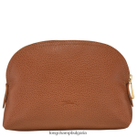 карамел Жени le foulonne торбичка кожени изделия Longchamp 6084PZ695 - Image 3